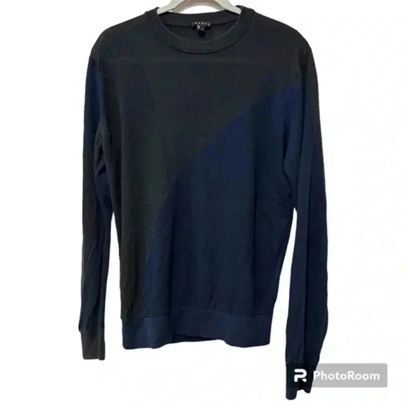 Theory men’s lightweight goran chassis sweater Large - Picture 1 of 9